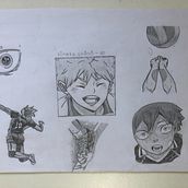 Haikyuu. Manga, Pencil Drawing, Drawing, and Character Design project by Ali Alexandre - 06.29.2022