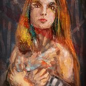 Mi proyecto del curso: Retratos digitales de estilo tradicional con Photoshop. Traditional illustration, Digital Illustration, and Digital Painting project by ferchomac - 06.30.2022