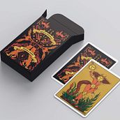 Spanish card game I am designing Part one: GOLD. Un proyecto de Ilustración tradicional, Diseño, Diseño editorial, Ilustración digital, Ilustración editorial y Diseño gráfico de Candela Rivera Gómez - 30.06.2022