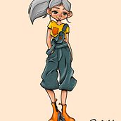 Mein Kursprojekt: Character Design: Zeichne Figuren mit Persönlichkeit r. Un proyecto de Diseño de personajes, Bocetado, Dibujo, Stor, telling, Stor, board, Dibujo artístico y Narrativa de Sam Lauxen - 30.06.2022