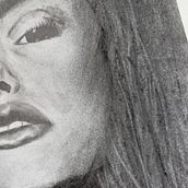 My project for course: Artistic Charcoal Portraiture: Creating Atmosphere. Un proyecto de Dibujo, Dibujo de Retrato, Dibujo realista y Dibujo artístico de Julie Roberts-Thomas - 29.06.2022