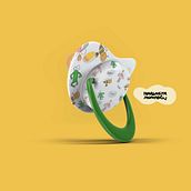 Pattern para chupete. Pattern Design, Traditional illustration, and Drawing project by Margarita Mompeán - 06.30.2022