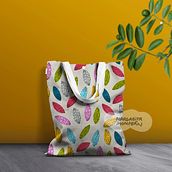 Pattern para tote bag. Traditional illustration, Design, Drawing, Pattern Design, Textile Design, and Textile Printing project by Margarita Mompeán - 06.30.2022