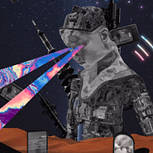My project for course: Psychedelic Animation with Photoshop and After Effects. Motion Graphics, 3D, Photograph, Post-production, and 3D Animation project by Miki Tejima - 06.30.2022