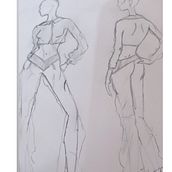 Algunos bocetos . Een project van Kostuumontwerp,  Ontwerp,  Tekening, Interactief ontwerp y Traditionele illustratie van Claudia Aranda - 29.06.2022