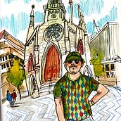 Mi proyecto del curso: Sketching urbano: dibuja tu ciudad en movimiento. Sketching, Drawing, Watercolor Painting, Architectural Illustration, Sketchbook, and Traditional illustration project by s_marinier - 07.01.2022