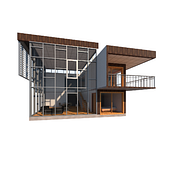 Revit. 3D, Arquitetura, Arquitetura de interiores, Modelagem 3D, Arquitetura digital, e Visualização arquitetônica projeto de Juan Carlos Murillo Mejia - 28.06.2022