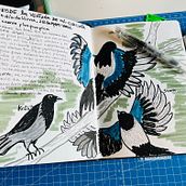 Mi proyecto del curso: Diario ilustrado: una práctica diaria y consciente . % Patricia Munzi tarafından hazırlanan Güzel sanatlar, Eskiz çizimi, Yaratıcılık, Çizim, Ve Eskiz defteri projesi - 07.01.2022