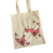Artsy Okamoto - Tote Bag: Introducción a la pintura a mano sobre prendas . % Naomi Sabrina Marin Okamoto tarafından hazırlanan Sanat ve El Sanatları, Tablo, Kendin Yap, Geri dönüşüm, Ve Tekstil Tasarımı projesi - 06.25.2022