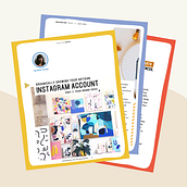 Instagram Kolumnen für das Handmade Seller Magazin. Instagram, and Content Writing project by Anna Turner - 02.01.2021