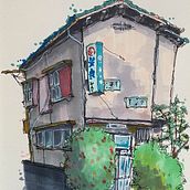 My project for course: Expressive Architectural Sketching with Colored Markers. Sketching, Drawing, Architectural Illustration, Sketchbook & Ink Illustration project by phamanhvinh - 07.07.2022