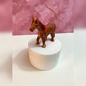 proyecto Modelado con chocolate- toppers de animales. Design, and DIY project by katherinesaes96 - 06.28.2022