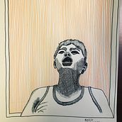 The start of a new habit. Een project van Traditionele illustratie,  Schetsen,  Tekening, Sketchbook y  Illustratie met inkt van Diego Munoz - 25.06.2022