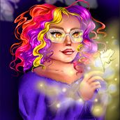 My project for course: Female Character Portraits in Procreate. Traditional illustration, Digital Illustration, and Digital Drawing project by novabaggerly8900 - 07.03.2022