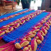 Mi proyecto del curso: Diseño de alfombras contemporáneas con técnicas de tejido manuales. Accessor, Design, Arts, Crafts, Decoration, Fiber Arts, Weaving, and Textile Design project by adrianette - 07.03.2022