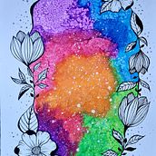 Mein Kursprojekt: Moderne Aquarelltechniken. Un projet de Illustration traditionnelle, Beaux Arts, Peinture , et Aquarelle de Nena Kardel - 03.07.2022