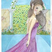 My project for course: Fairy-Tale Illustration with Watercolors. Traditional illustration, Painting, Drawing, Digital Illustration, and Watercolor Painting project by Minka - 07.04.2022