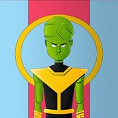 Mi proyecto del curso: Ilustración geométrica con volumen. Traditional illustration, Character Design, and Digital Illustration project by ERICK VERA - 07.04.2022
