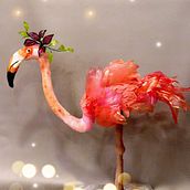 My project for course: flamingo . Un proyecto de Diseño, DIY y Escultura de Jezla Iqbal - 21.01.2022