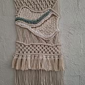 My project for course: Macramé for Beginners: Explore the Art of Knots. Accessor, Design, Arts, Crafts, Interior Design, Decoration, Fiber Arts, and Macramé project by orianatasco1991 - 07.04.2022