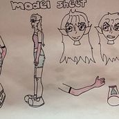 Mi proyecto del curso: Dibujo de personajes manga desde cero. Traditional illustration, Character Design, Comic, Pencil Drawing, Drawing, and Manga project by Guadalupe - 07.04.2022