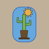 Ilustração - Cacttus. Design, Traditional illustration, Graphic Design, L, scape Architecture, Digital Illustration, Portfolio Development, Digital Design, Digital Drawing, and Vector Illustration project by Vinicius Campacci - 09.27.2021