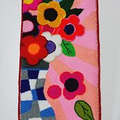 Meu projeto do curso: Técnica tufting para a criação de tapetes . Arts, Crafts, Decoration, Fiber Arts, DIY, and Textile Design project by zecaroland - 07.04.2022