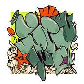 Graffiti Letters. Traditional illustration, Street Art, Lettering, and Design project by el waves! - 07.05.2022
