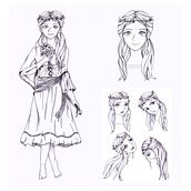 My project for course: The Art of Manga: Drawing Unique Characters. Character Design, Pencil Drawing, Drawing, Ink Illustration, and Manga project by Stella Marie Cabilao - 07.05.2022