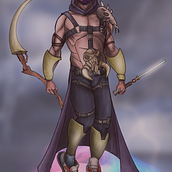 Mi proyecto del curso: Pintura digital para personajes en Procreate. Un progetto di Illustrazione tradizionale, Character design e Illustrazione digitale di Esteban Briones - 04.07.2022