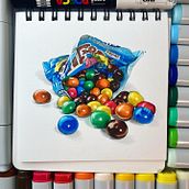 Inktober 2021. Traditional illustration project by Kim Lilly - 10.30.2021