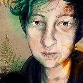 Mein Kursprojekt: Illustriertes Porträt mit Procreate. Traditional illustration, Vector Illustration, Digital Illustration, and Portrait Drawing project by Lisa Brenk - 07.05.2022