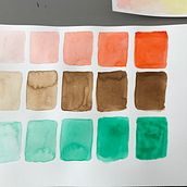 Mon projet du cours : Techniques modernes d’aquarelle . Ilustrasi tradisional, Seni Rupa, Lukisan, Dan Lukisan Cat Air proyek oleh audrey_gravelat - 07.05.2022