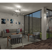 Mi proyecto del curso: Render de interiores con SketchUp y V-Ray Next. Architecture, Interior Architecture, Digital Architecture, and ArchVIZ project by Maria Jose Parejo De Sousa - 07.02.2022