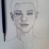Mi proyecto del curso: Sketchbook de retrato: explora el rostro humano. Sketching, Drawing, Portrait Drawing, Artistic Drawing, and Sketchbook project by dinanaorjuela - 07.05.2022
