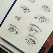 Mijn project van de cursus: Sketchbook met portretten: verken het menselijk gezicht. Sketching, Drawing, Portrait Drawing, Artistic Drawing, and Sketchbook project by Wendy Klaassen - 07.06.2022