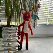 My project for course: Needle Felting: Creation of Characters with Needle and Thread. Un progetto di Artigianato, Design di giocattoli, Needle felting e Textile Design di Lýdie Obermannová - 06.07.2022