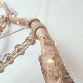 Arazzo decorativo in canapa. Accessor, Design, Arts, Crafts, Interior Design, Decoration, Macramé, and Textile Design project by Antonella Lannino - 07.06.2022