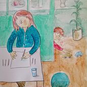 Mi proyecto del curso: Sketchbook para explorar tu estilo de dibujo. Traditional illustration, Sketching, Creativit, Drawing, Watercolor Painting, Sketchbook, and Gouache Painting project by retse_ovis - 07.07.2022