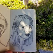Mi proyecto del curso: Sketchbook de retrato: explora el rostro humano. Sketching, Drawing, Portrait Drawing, and Artistic Drawing project by Andres Lopez Jaramillo - 07.07.2022