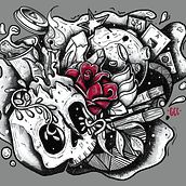My project for course: Illustration with Procreate: Create Detailed Compositions. Design, Traditional illustration, Digital Illustration, and Digital Painting project by Stephanie Gillen - 07.08.2022