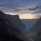 My project for course: Matte Painting of Imaginary Worlds in Photoshop Ein Projekt aus dem Bereich Bildbearbeitung, Fotoretuschierung, Fotomontage und Matte Painting von Vira - 06.07.2022