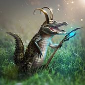 Mi versión favorita de Loki. Un progetto di Fotomontaggio e Postproduzione fotografica di Rafael Ortiz - 13.07.2021