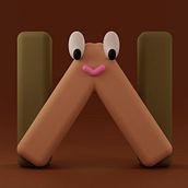 Meu projeto do curso: Criação de personagens Kawaii em 3D com Blender. Een project van Traditionele illustratie, Ontwerp van personages, Digitale illustratie,  3D-modellering y Manga van David Rocha - 08.07.2022
