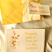 Meu projeto do curso: Lettering em formato pequeno. Traditional illustration, Lettering, H, and Lettering project by Melina Spiller - 07.03.2022