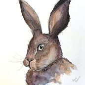 Mi proyecto del curso: Técnicas experimentales de acuarela para principiantes. Traditional illustration, Fine Arts, Watercolor Painting, and Naturalistic Illustration project by Luz Alejandra Castaneda Montana - 07.05.2022