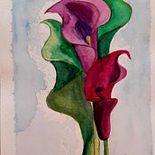 Pinturas em aquarela. Fine Arts, Traditional illustration, Painting, and Drawing project by rileivasconcelos - 07.07.2022