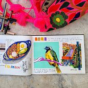 Mi proyecto del curso: Sketchbook de paisajes: la espontaneidad del color. Sketching, Creativit, Pencil Drawing, Drawing, and Sketchbook project by Ethel Alvear - 07.09.2022