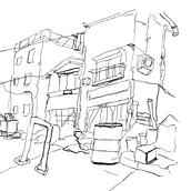Meu projeto do curso: Desenho arquitetônico expressivo com marcadores coloridos. Sketching, Drawing, Architectural Illustration, Sketchbook & Ink Illustration project by Allan Luis - 07.09.2022