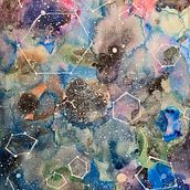 Galaxy!. Traditional illustration, Fine Arts, Painting, and Watercolor Painting project by rachorock - 07.09.2022